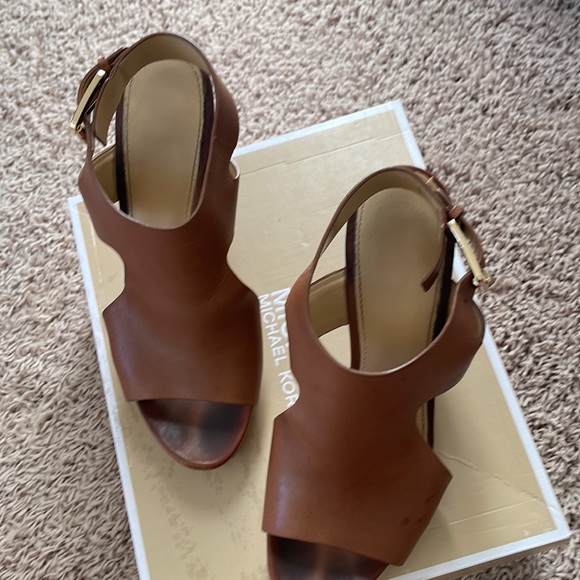 Michael Kors Josephine leather wedge - Picture 4 of 10